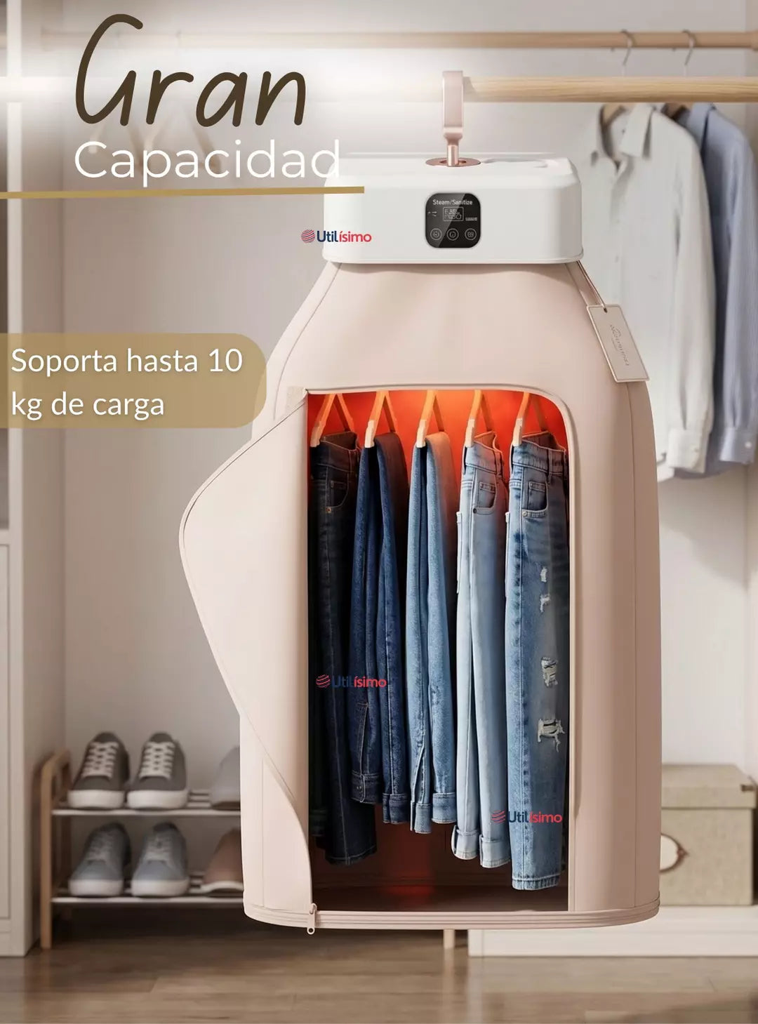 SECADOR DE ROPA PORTATIL