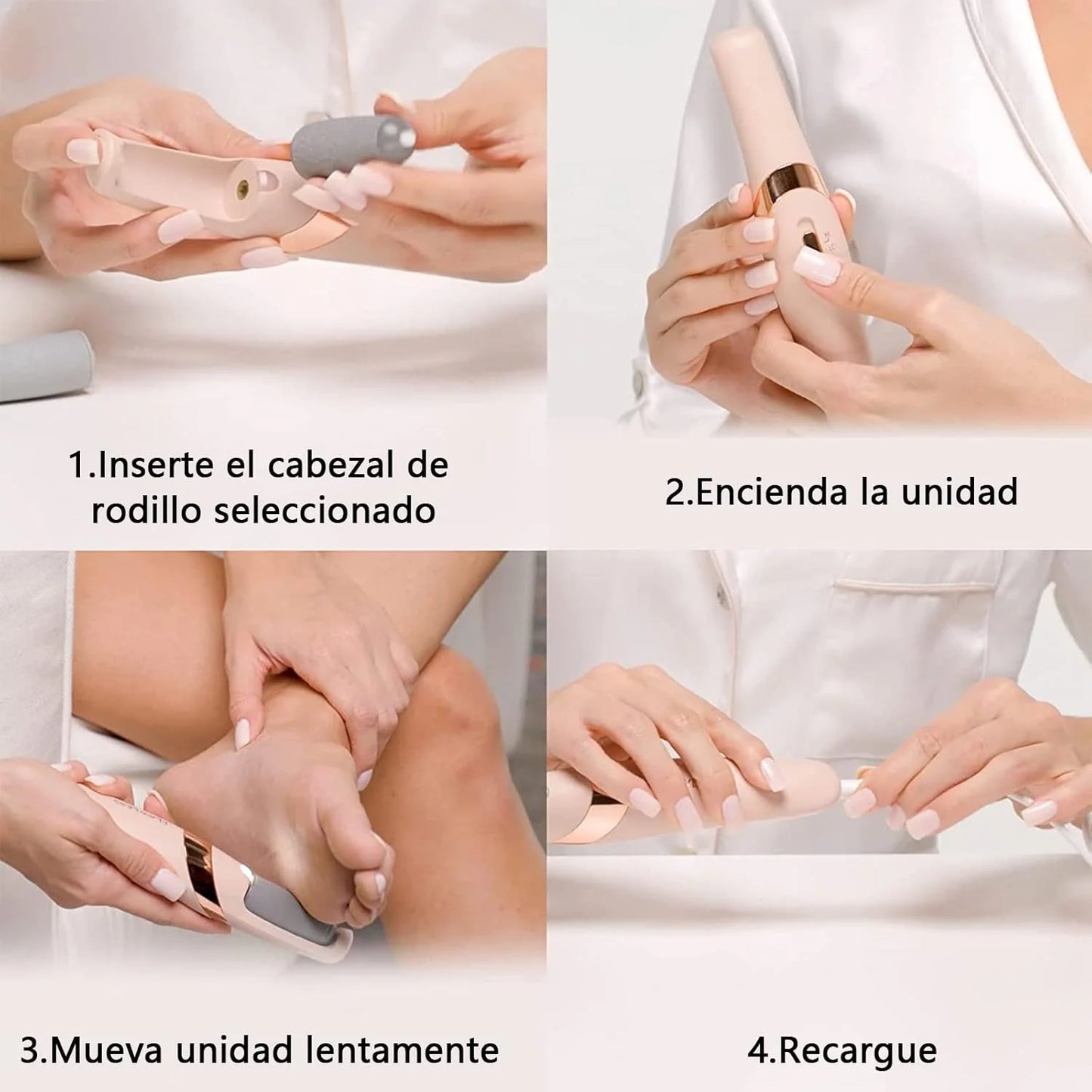 Lima Eléctrica Quita Callos y Durezas – Pedicura Profesional en Casa.
