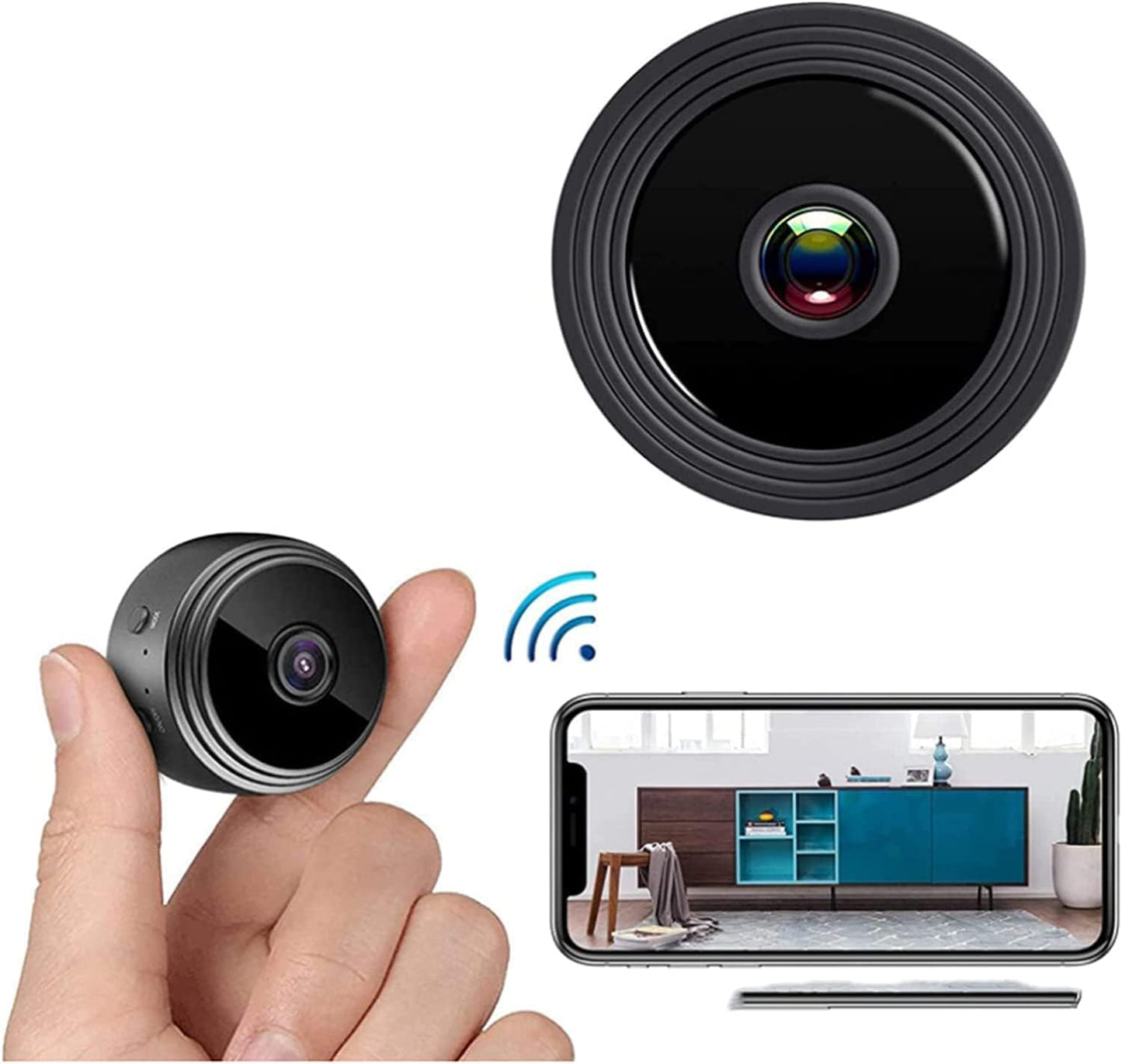 MINI CAMARA DE SEGURIDAD X3 UNIDADES